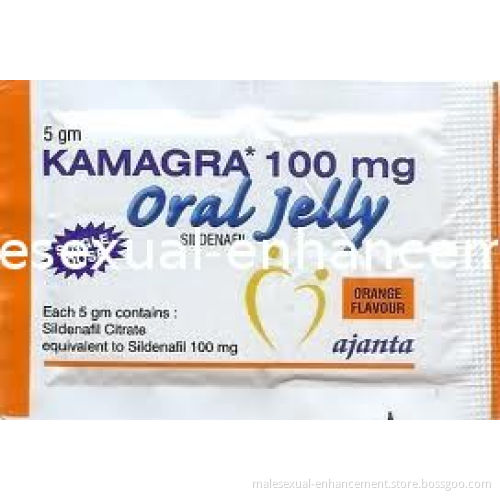 Kamagra Oral Jelly Herbs Male Enhancement With 7 Assorted Flavors Per Box